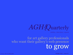 The AGH{Quarterly Magazine - Issue #0